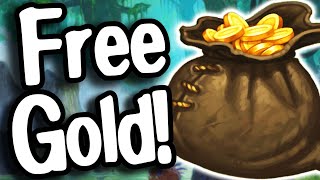Get EASY Gold in Hearthstone By DOING NOTHING?
