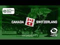 HIGHLIGHTS: Canada v Switzerland - Pioneer Hi-Bred World Men&#39;s Curling Championship 2019