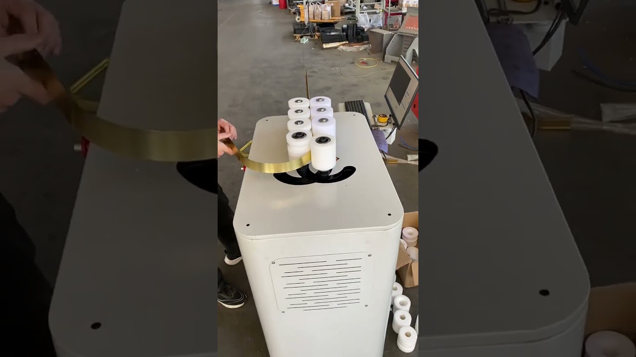 High Accuracy with Aluminium Profile Bending Machine।। Don't forget to Order।#