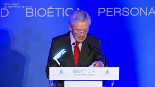 Conclusiones del Congreso de Bioética - Fernando Ónega López
