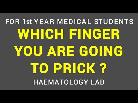 Video: Een vinger prikken voor een bloedvlektest (met afbeeldingen)