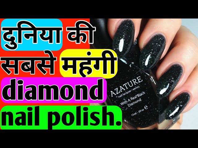 World's Most Expensive Manicure: Kelly Osbourne's Emmies Black Diamond Nails  - StyleFrizz