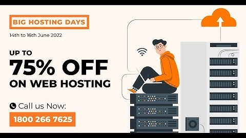 Bigrock Big Hosting Day sale Hosting Upto 75% Off + Free .COM Domain