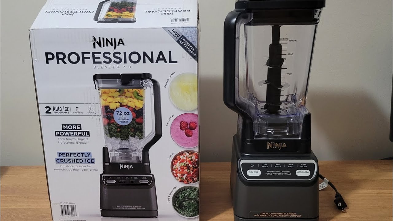 Unboxing | Ninja Professional Blender 2.0 with Auto IQ Technology