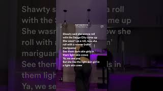 her way (sped up) lyrics
