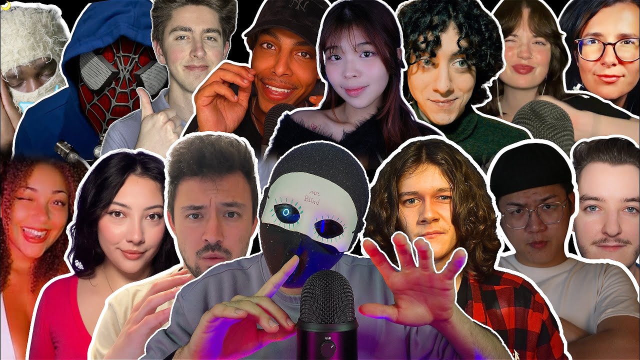 Over 1000 ASMR Triggers With 15 ASMRtists | Giant ASMR Collaboration