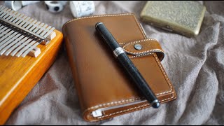 Unboxing Filofax Malden Ochre【ASMR】| ファイロファックス・マルデン【開封音】