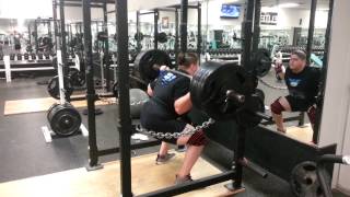500 for 2 reps raw squat