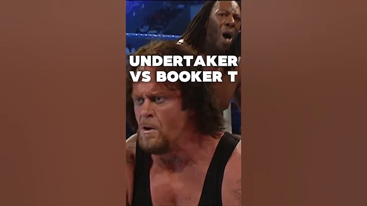 When Undertaker FACED Booker T #wwe #wrestling #shorts