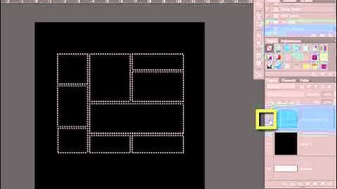 How To Make a Frame Overlay from a Template in Photoshop or PSE
