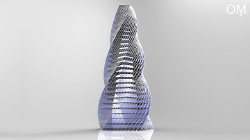 grasshopper twisting tower tutorial