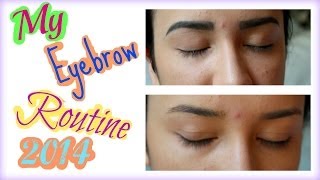 My Eyebrow Routine | 2014