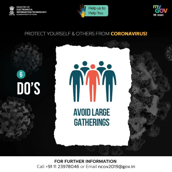 Do’s of Coronavirus #IndiaFightsCorona