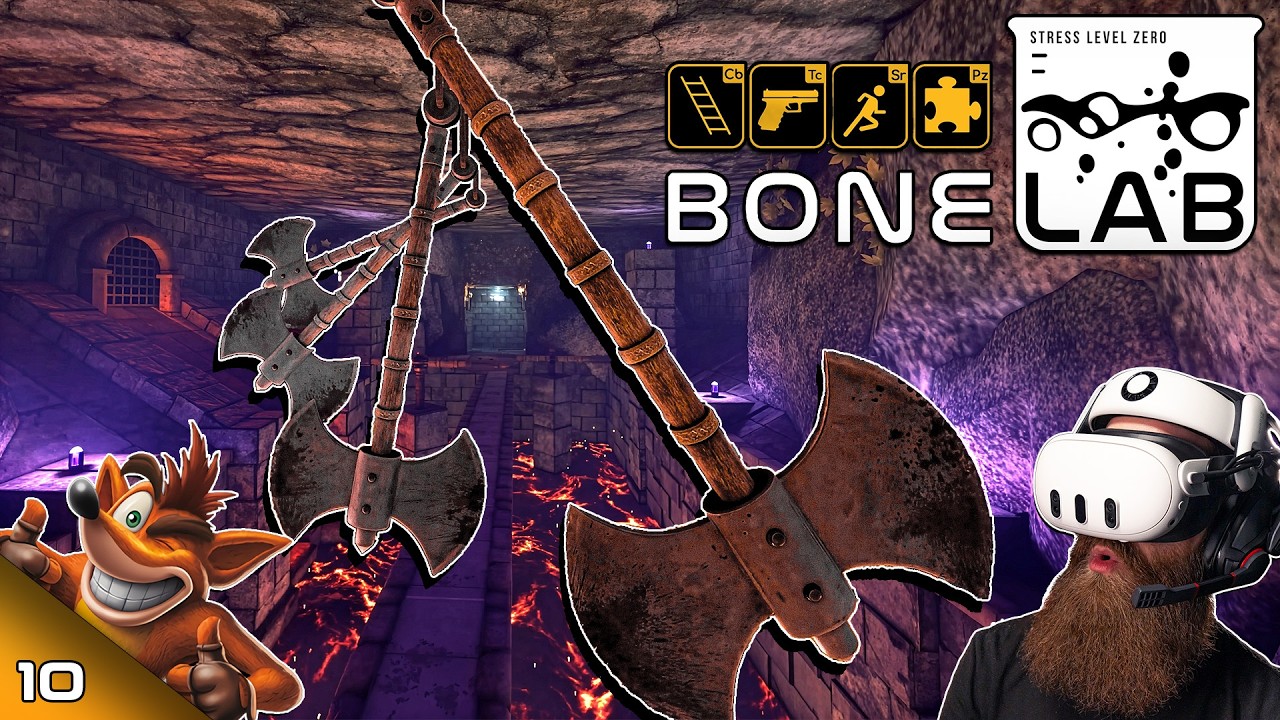 BONELAB: Dungeon Warrior Looks Like Crash Bandicoot | EP 10