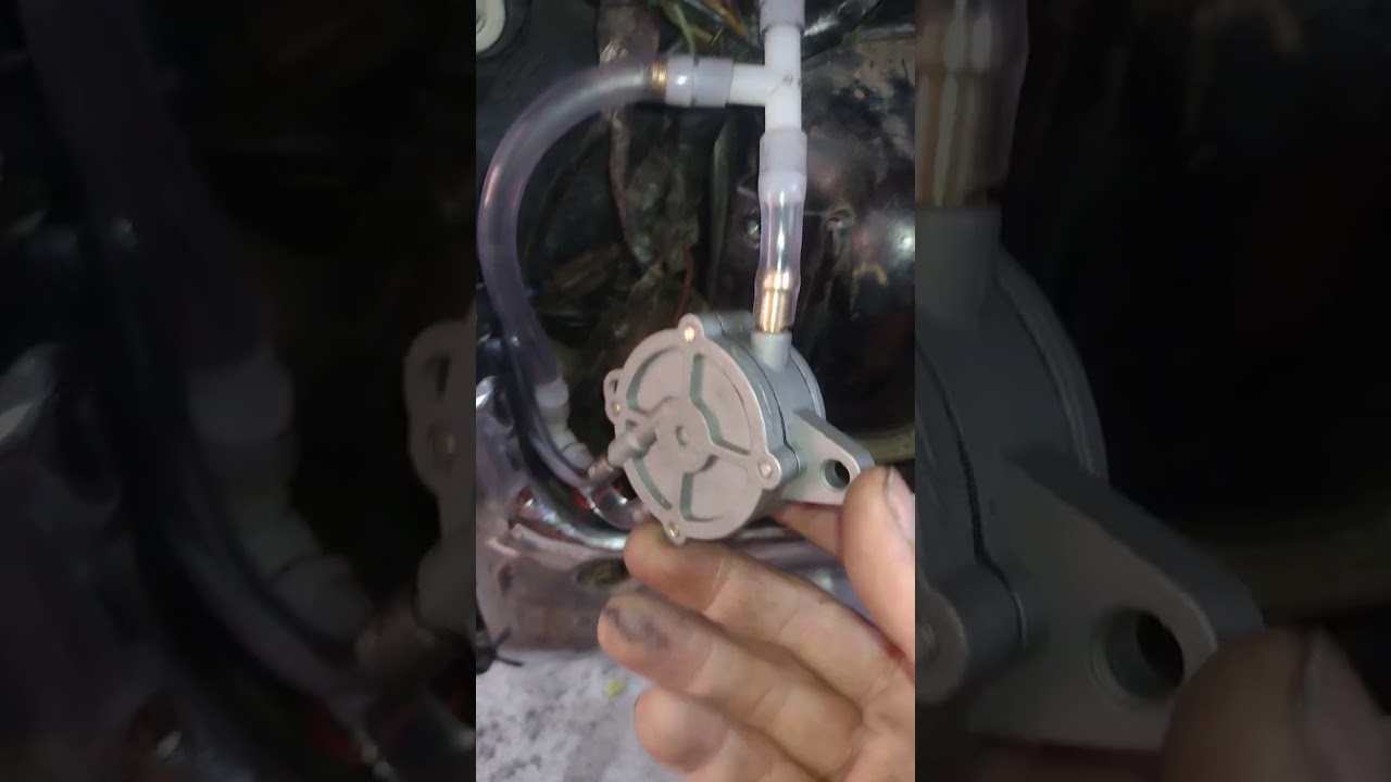 Yamaha virago 535 com bomba de combustível a vácuo