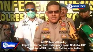 Polres Cirebon Kota Tangkap 6 Komplotan Pengedar Narkoba