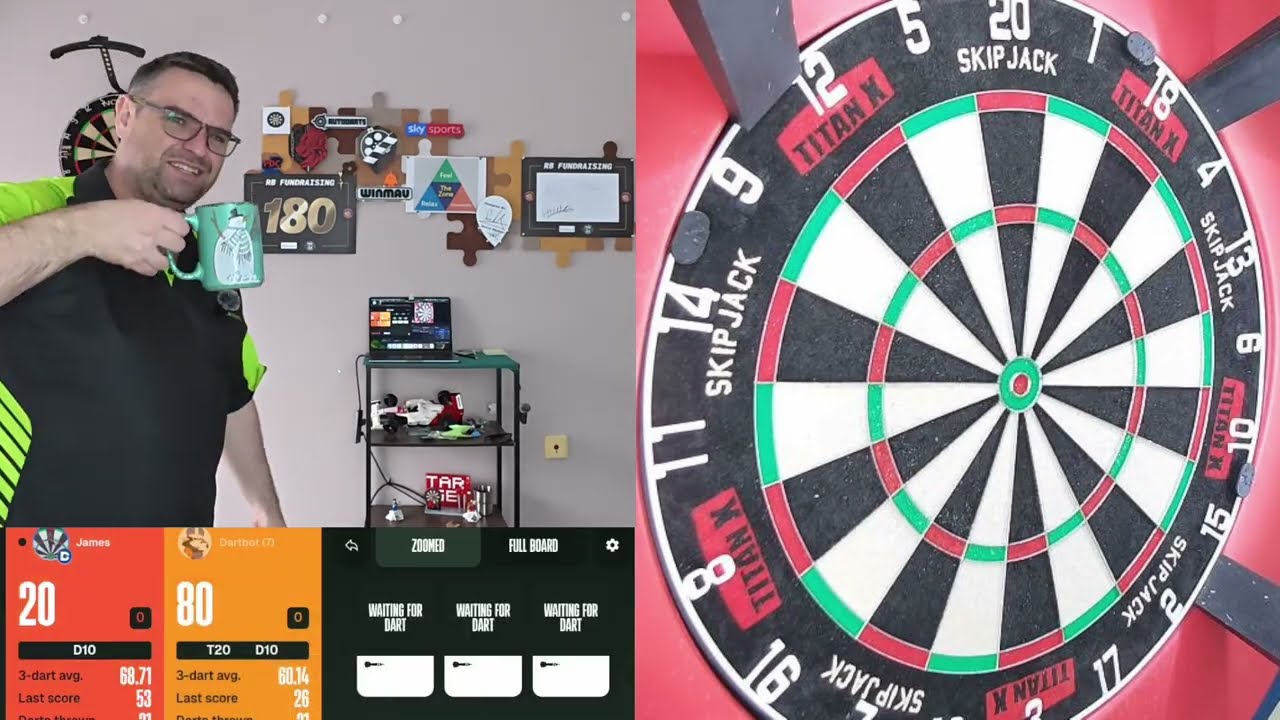 Dartbot Level 7! Will My Good Form Continue?