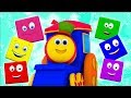 Learning Colors | Bob The Train Cartoons | Nursery Rhymes & Kids Songs