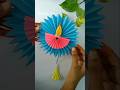 Diwali Decoration Wall Hanging Making/ Paper Diya Wall hanging craft ✨💗