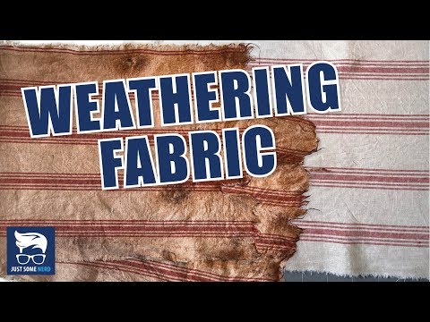 Video: How To Age Fabric