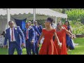 Wedding entrance dance we testify by deborah lukalu