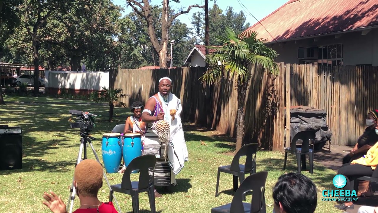 Cheeba Cannabis Academy-Praise Singer Matera blesses the Campus during the Campus Opening Ceremony