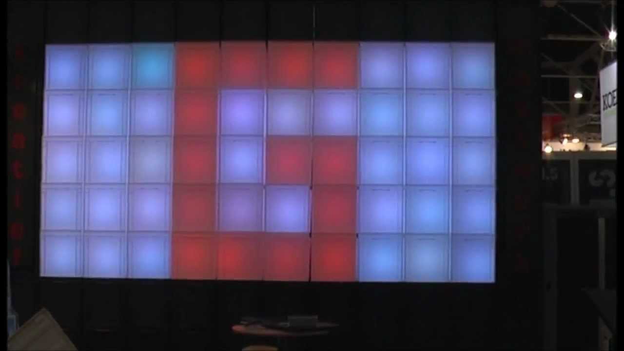 Maatwerk LED wand - kreatief met kunststof bakken | Engels Group