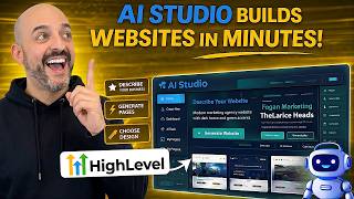 Build Full Websites With AI in Minutes – GoHighLevel AI Studio Tutorial Net Worth