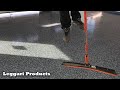 Concrete Garage Coated Using Epoxy & Paint Chips | Step By Step Process