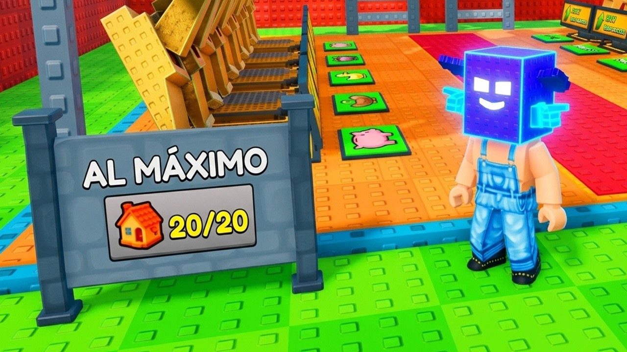 FINALLY! My BASE at the MAXIMUM LEVEL in BEING A LUCKY BLOCK
