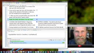 How to work in Across CAT (Across GmbH) - the most important keyboard shortcuts screenshot 5