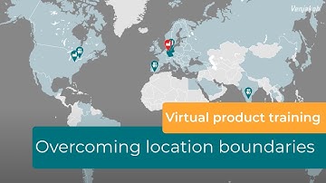 Worldwide product training in a virtual environment