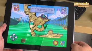 Worms 3 Gameplay-Präsentation mit Nick Clarkson von Team 17 [HD] [games.de]