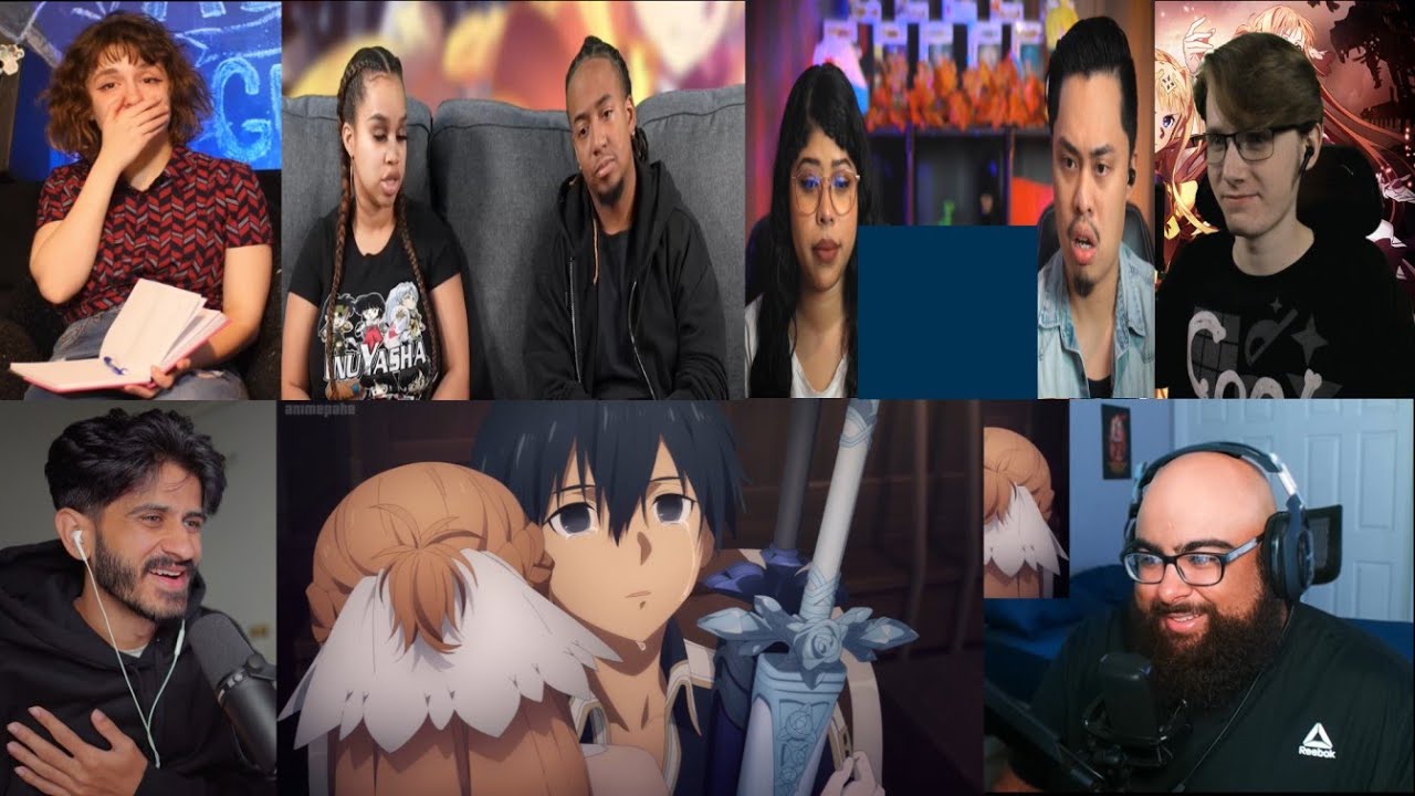 “REUNION" | SWORD ART ONLINE EPISODE 4X10 REACTION MASHUP!!!