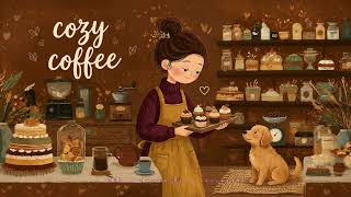 Gentle Study Mood ☕ Soft Jazz Cafe Ambience Cozy Vintage Focus Time screenshot 3