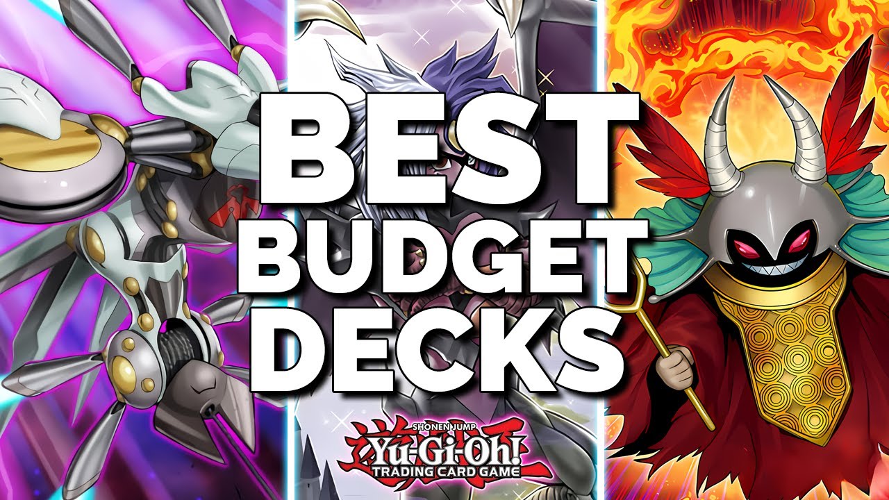 The BEST BUDGET Decks To Play This Format! Yu-Gi-Oh! - YouTube