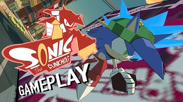 Sonic the Funkhog! | Bomb Rush Cyberfunk Mod Gameplay
