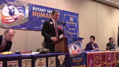 Columbia Rotary:  Sandee Brooks, District Governor for 7770