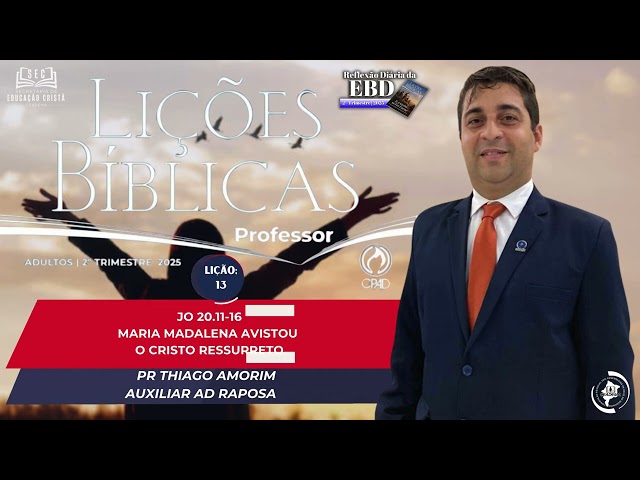 REFLEXÃO DIÁRIA EBD 26 06 2025