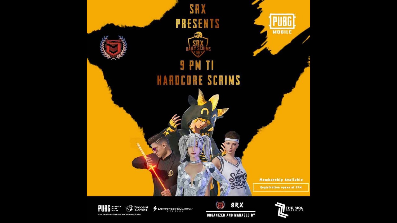 SRX 9:10PM HARDCORE T1 SCRIMS IS LIVE