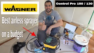 Wagner paint sprayer  review and testing control pro 150 / 130