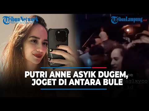 Putri Anne asyik dugem | di klub malam | istri Arya Saloka joget di antara bule