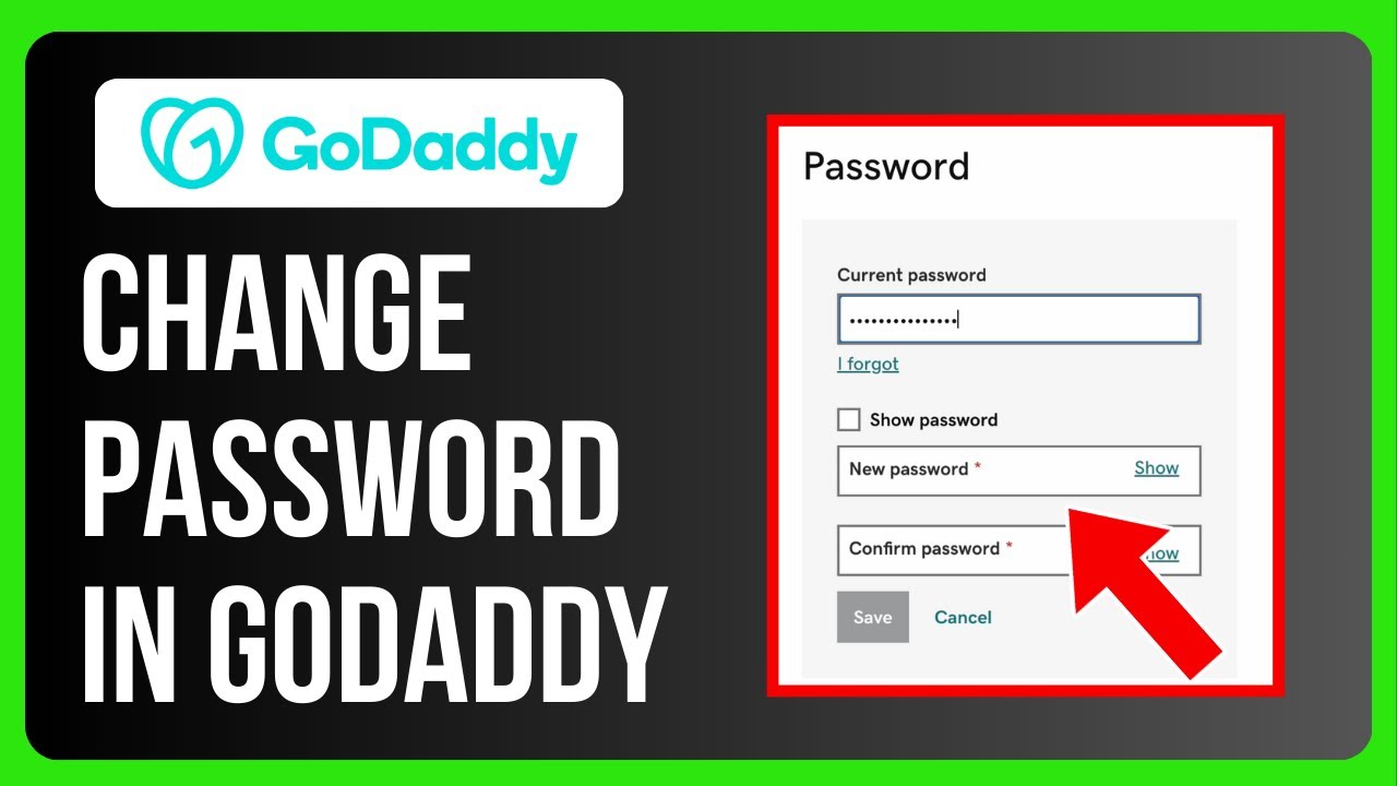 How to Change Password in GoDaddy Account