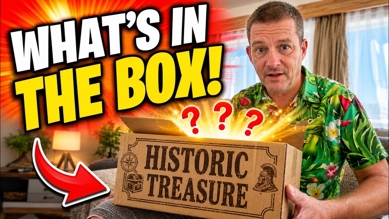 We Found Boxes Of Treasure Hidden In A Caravan! - YouTube