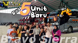 SPILL 5 UNIT BUS BARU BRAVO SIERRA‼  TRIP BASURI BARENG BUMBLEBEE🥳