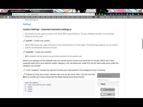 Node-RED Github Demo