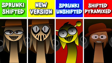 Incredibox Sprunki Shifted but Pyramixed VS Unshifted VS SPRN Shifted New Version