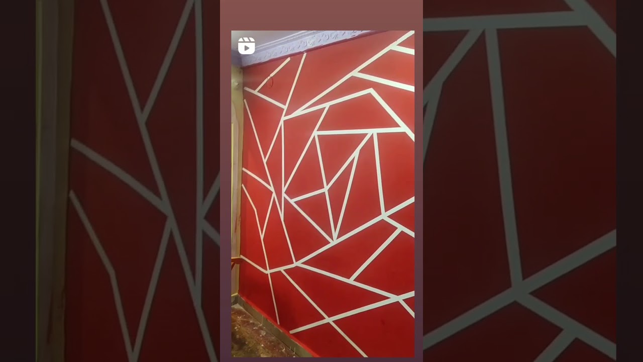 Wall painting design YouTube
