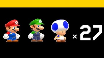 Super Mario Maker 2 – 3 Players Super Worlds Local Multiplayer (Co-Op) Walkthrough #2