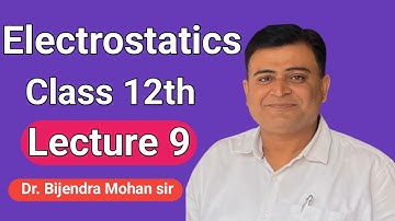 Electric Intensity on the Perpendicular Bisector of a Dipole | Dr. Birendra Mohan Physics